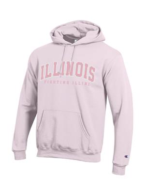 Image of ILLINOIS ARCH FASHION TWILL HOOD -  lilacpink